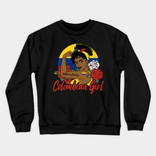 Colombian Girl Crewneck Sweatshirt